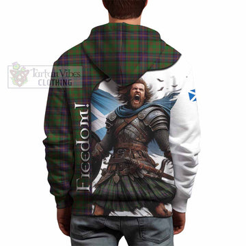 Cochrane Crest Tartan Hoodie Inspired by the Freedom of Scottish Warrior