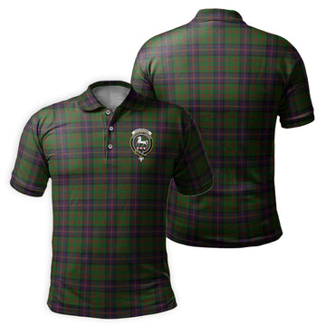 Cochrane Tartan Men's Polo Shirt with Family Crest