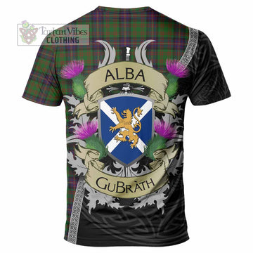 Cochrane Tartan Family Crest T-Shirt Lion Rampant Royal Thistle Shield Celtic Inspired