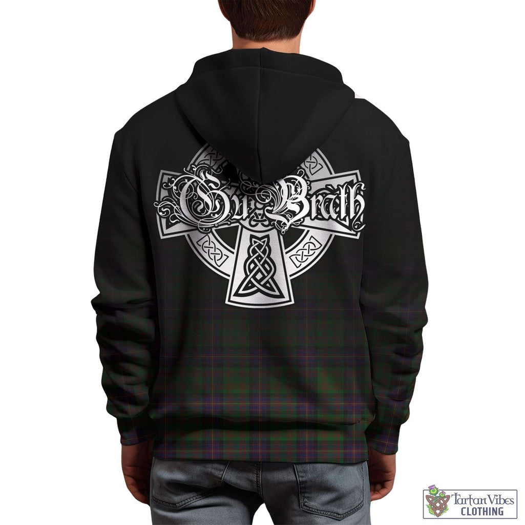 Cochrane Tartan Hoodie Featuring Alba Gu Brath Family Crest Celtic Inspired - Tartan Vibes Clothing