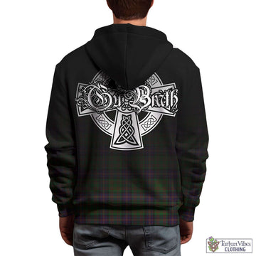 Cochrane Tartan Hoodie Featuring Alba Gu Brath Family Crest Celtic Inspired