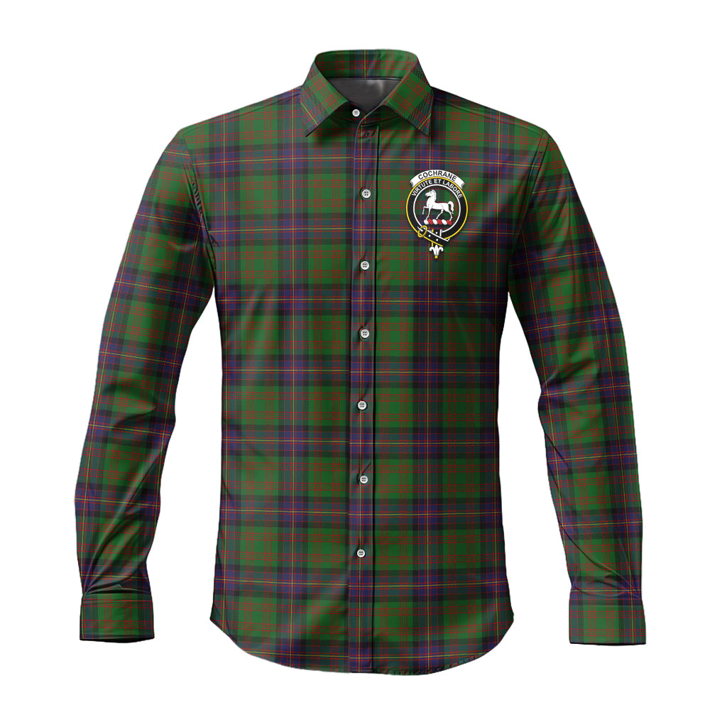 cochrane-tartan-long-sleeve-button-up-shirt-with-family-crest