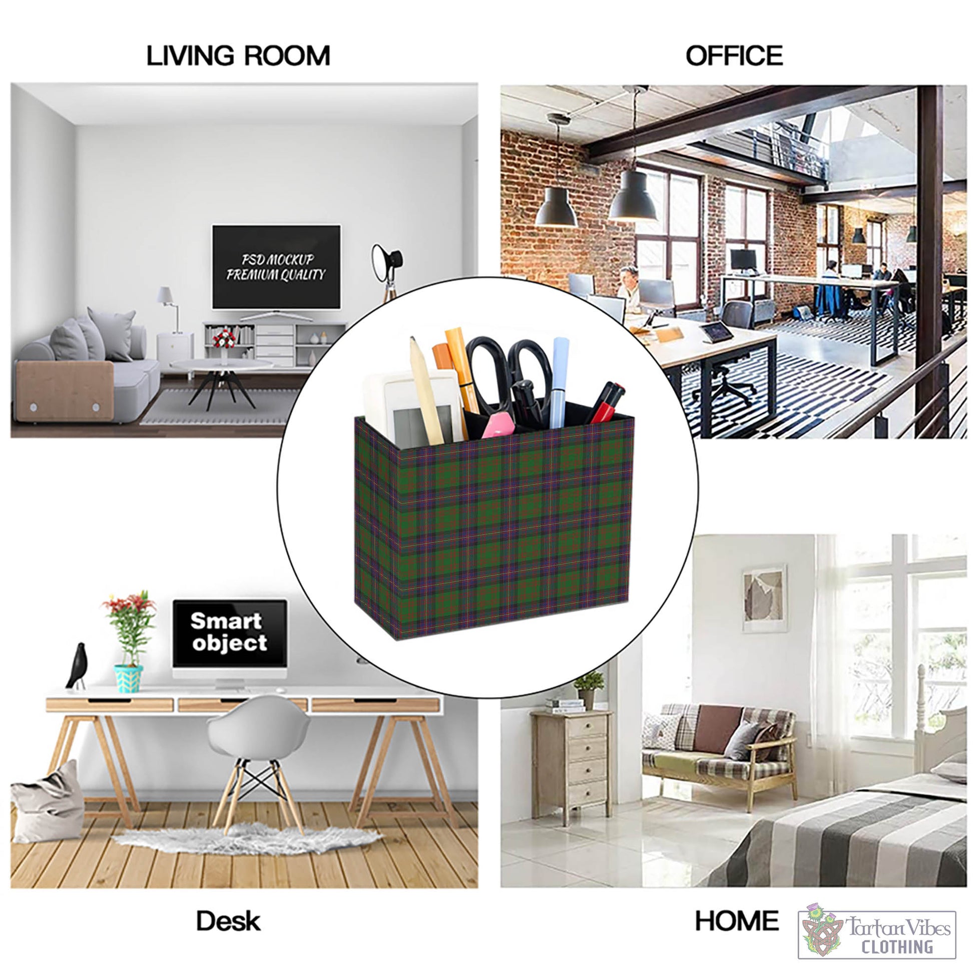 Tartan Vibes Clothing Cochrane Tartan Pen Holder