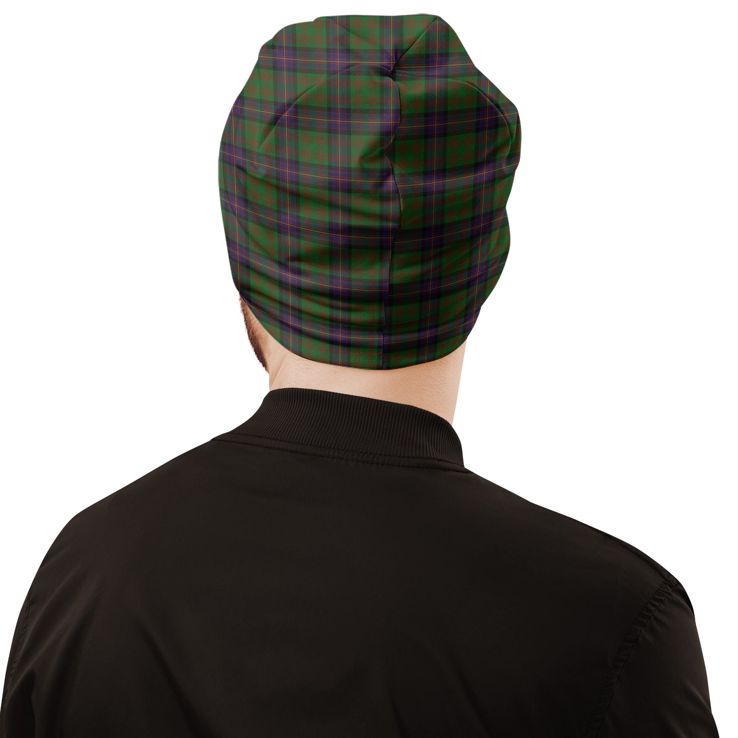 Cochrane Tartan Beanies Hat with Family Crest - Tartan Vibes Clothing