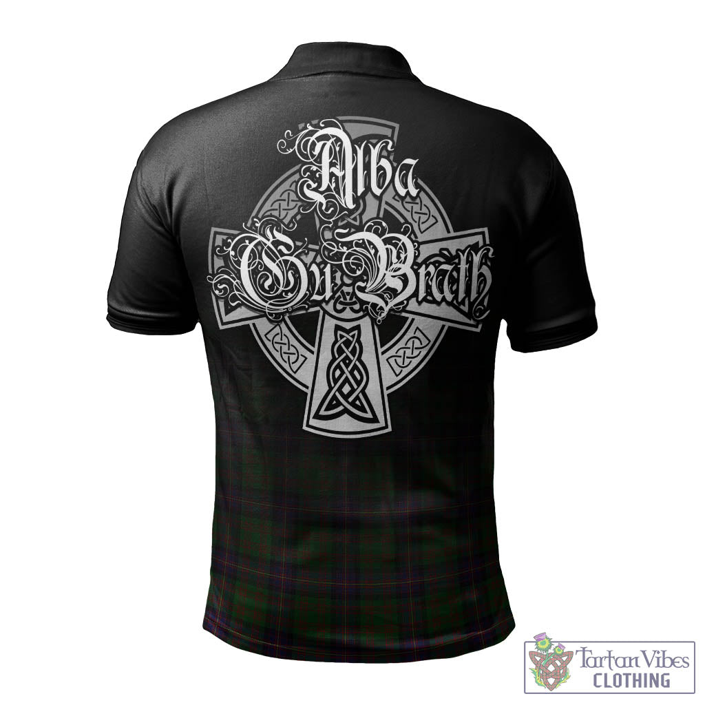 Tartan Vibes Clothing Cochrane Tartan Polo Shirt Featuring Alba Gu Brath Family Crest Celtic Inspired