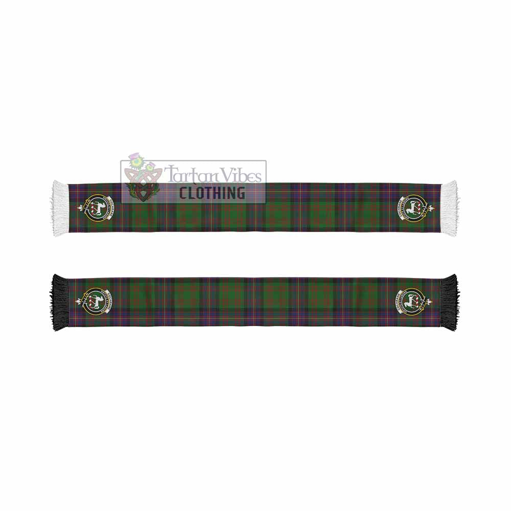 Tartan Vibes Clothing Cochrane Tartan Ruffneck Scarf with Family Crest
