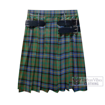 Cochrane Ancient Tartan Men's Pleated Skirt - Fashion Casual Retro Scottish Kilt Style