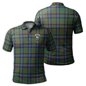 Cochrane Ancient Tartan Men's Polo Shirt with Family Crest