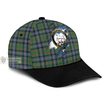 Cochrane Ancient Tartan Classic Cap with Family Crest In Me Style