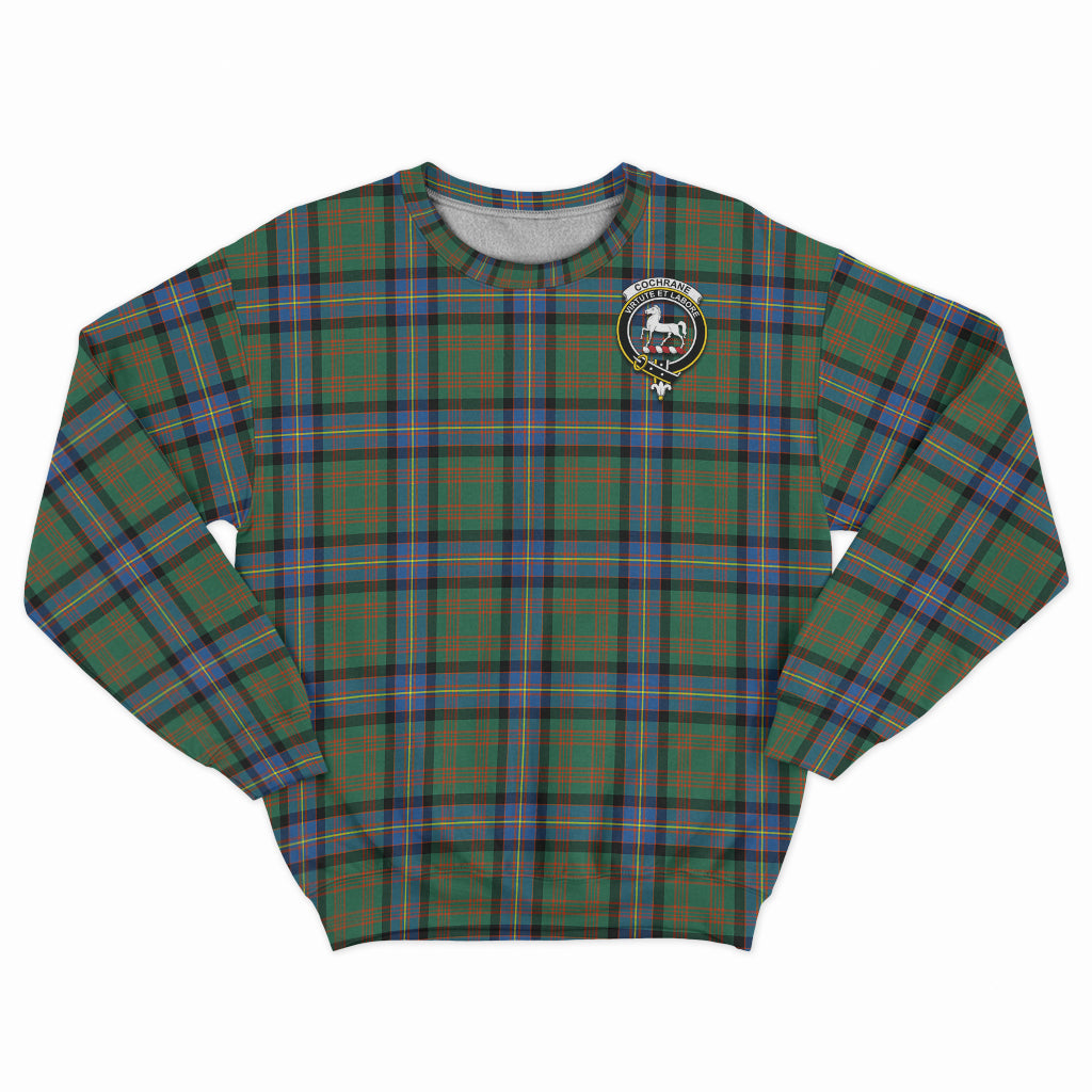 cochrane-ancient-tartan-sweatshirt-with-family-crest