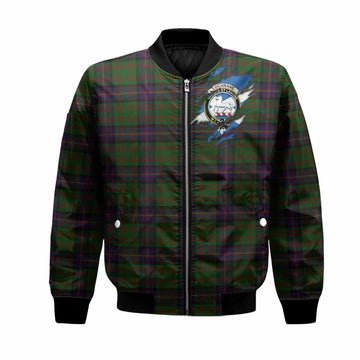 Cochrane Clan Crest In Me Tartan Bomber Jacket Scotland Flag Style
