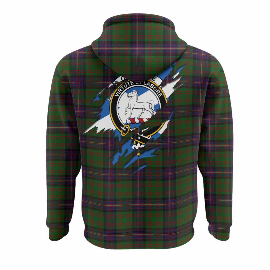 Cochrane Clan Crest In Me Tartan Hoodie Scotland Flag Style