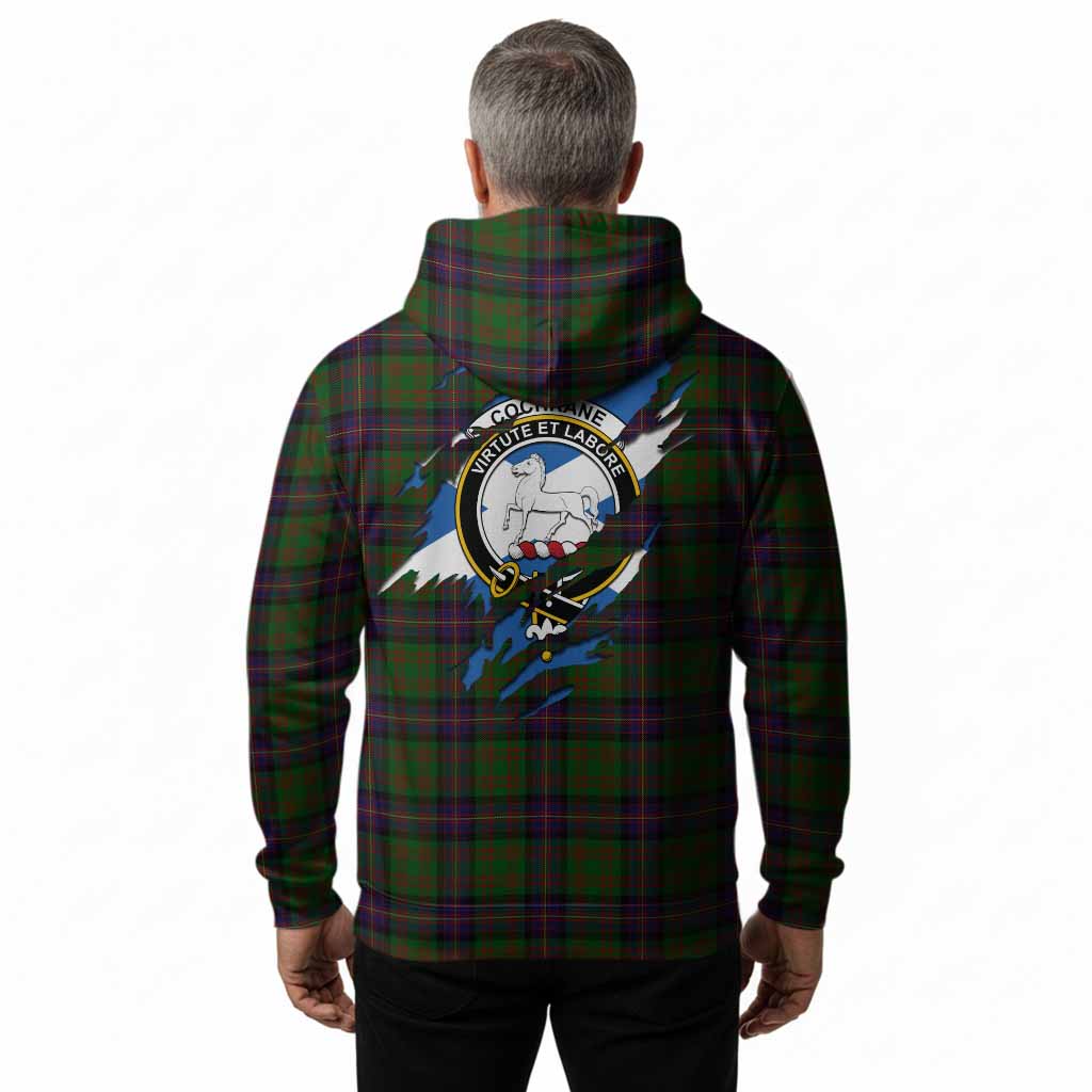 Cochrane Clan Crest In Me Tartan Hoodie Scotland Flag Style