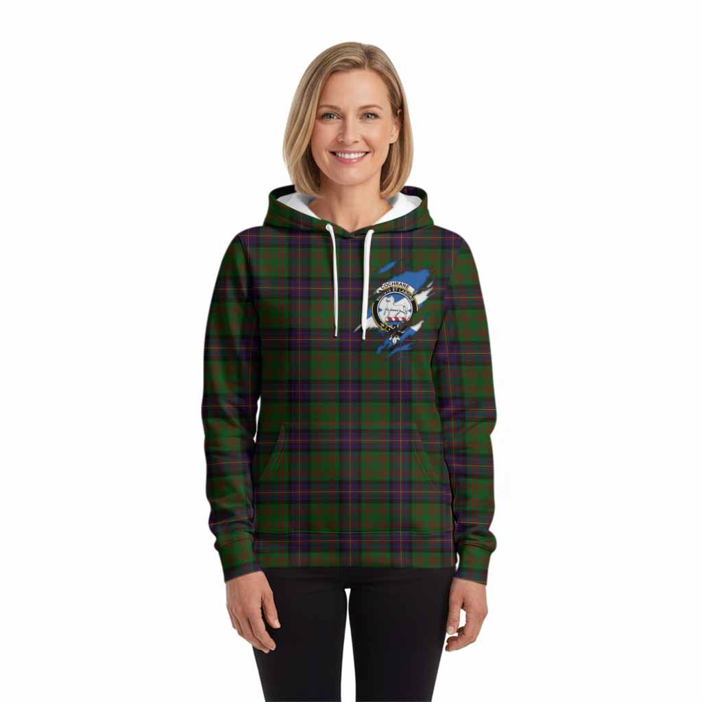 Cochrane Clan Crest In Me Tartan Hoodie Scotland Flag Style