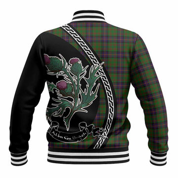Cochrane Family Crest Tartan Baseball Jacket Alba Thistle Inspired