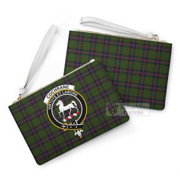 Cochrane Family Crest Tartan Clutch Bag