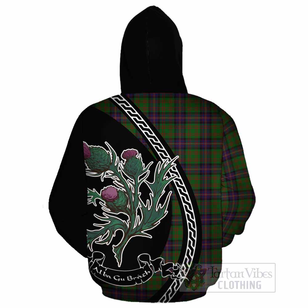 Cochrane Family Crest Tartan Cotton Hoodie Alba Thistle Inspired - Tartan Vibes Clothing