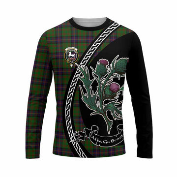 Cochrane Family Crest Tartan Long Sleeve T-Shirt Alba Thistle Inspired - Tartan Vibes Clothing