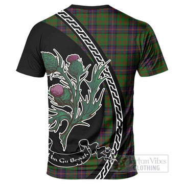 Cochrane Family Crest Tartan T-Shirt Alba Thistle Inspired