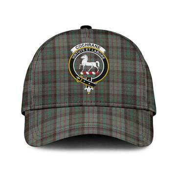 Cochrane Hunting Tartan Classic Cap with Family Crest