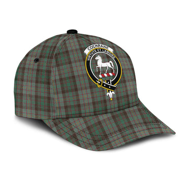Cochrane Hunting Tartan Classic Cap with Family Crest