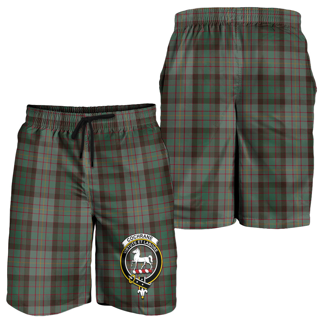 cochrane-hunting-tartan-mens-shorts-with-family-crest