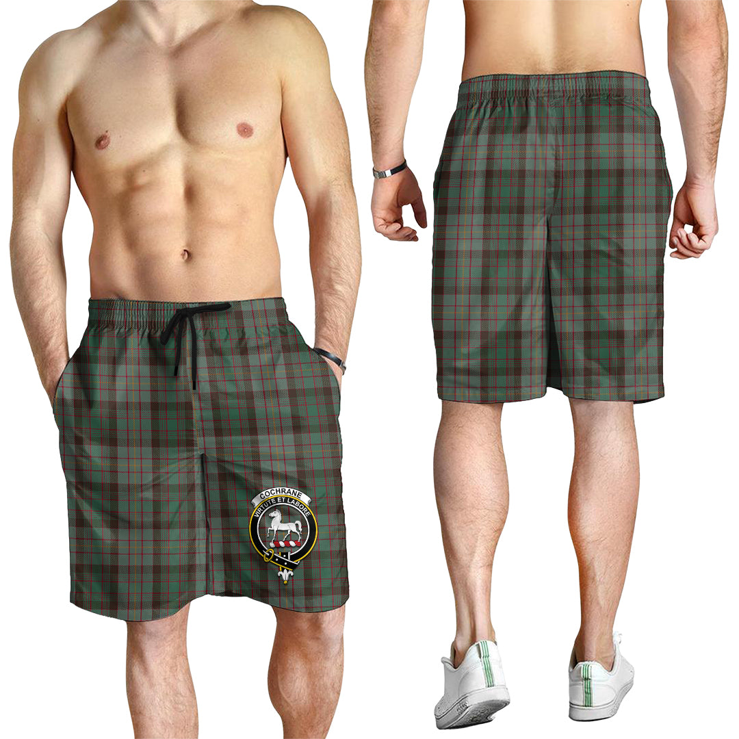 cochrane-hunting-tartan-mens-shorts-with-family-crest