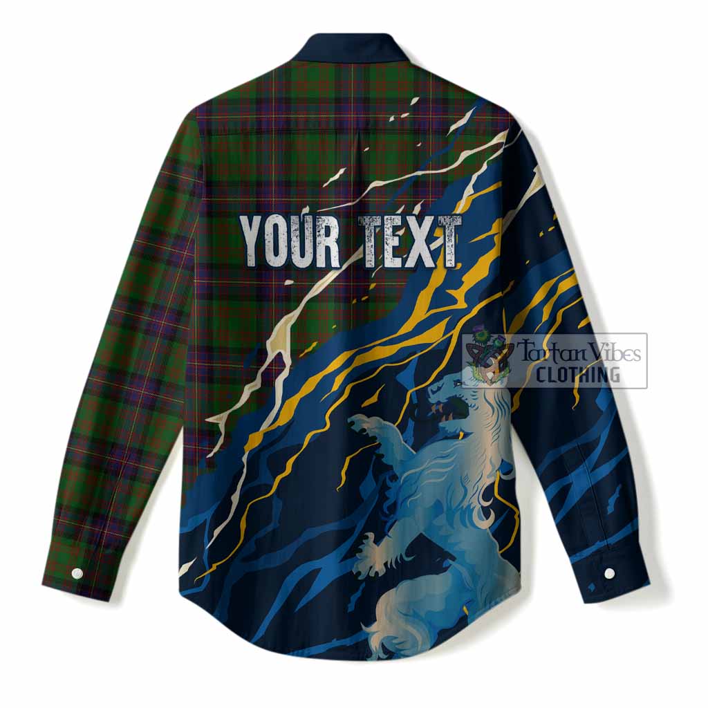 Cochrane Scotland Tartan Women Casual Shirt WC2026 Football - We'll Be Coming