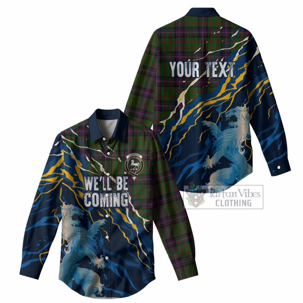 Cochrane Scotland Tartan Women Casual Shirt WC2026 Football - We'll Be Coming