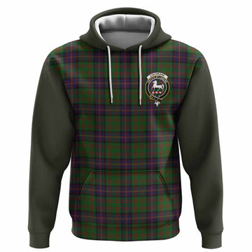 Cochrane Tartan Accent Hoodie with Family Crest