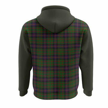 Cochrane Tartan Accent Hoodie with Family Crest