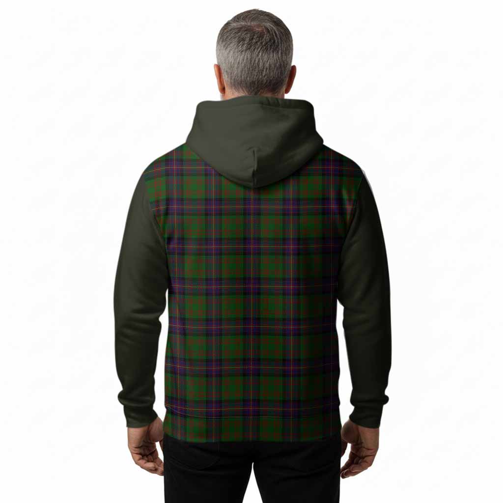 Cochrane Tartan Accent Hoodie with Family Crest