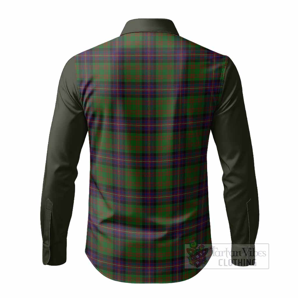 Cochrane Tartan Accent Long Sleeve Button Shirts with Family Crest