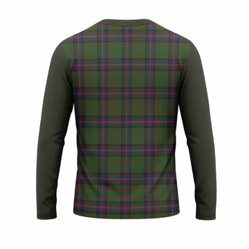 Cochrane Tartan Accent Long Sleeve T-Shirt with Family Crest