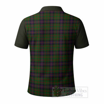Cochrane Tartan Accent Polo Shirt with Family Crest