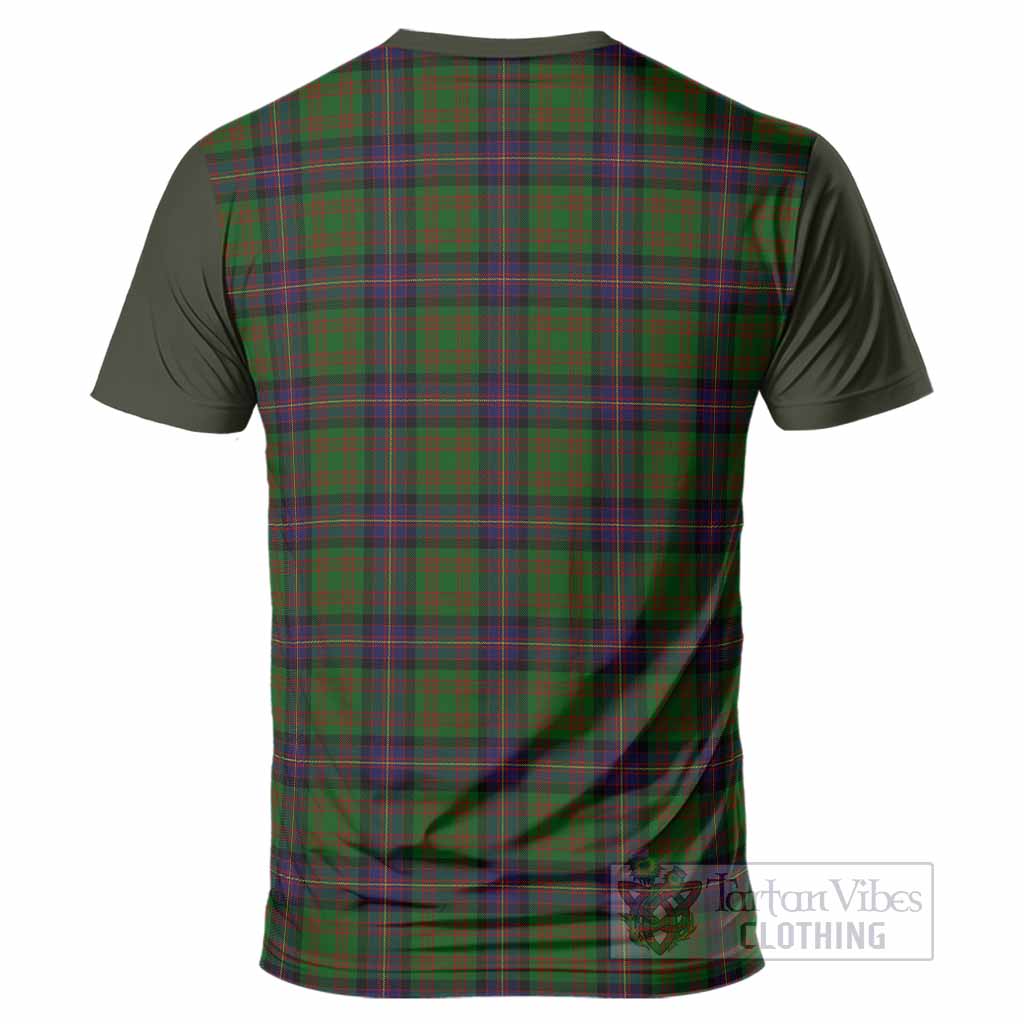 Cochrane Tartan Accent T-Shirt with Family Crest