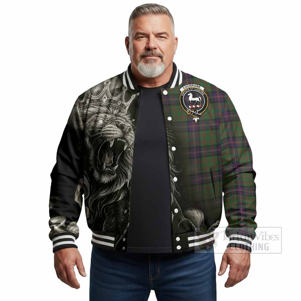 Cochrane Tartan Baseball Jacket Roaring Lion Heritage
