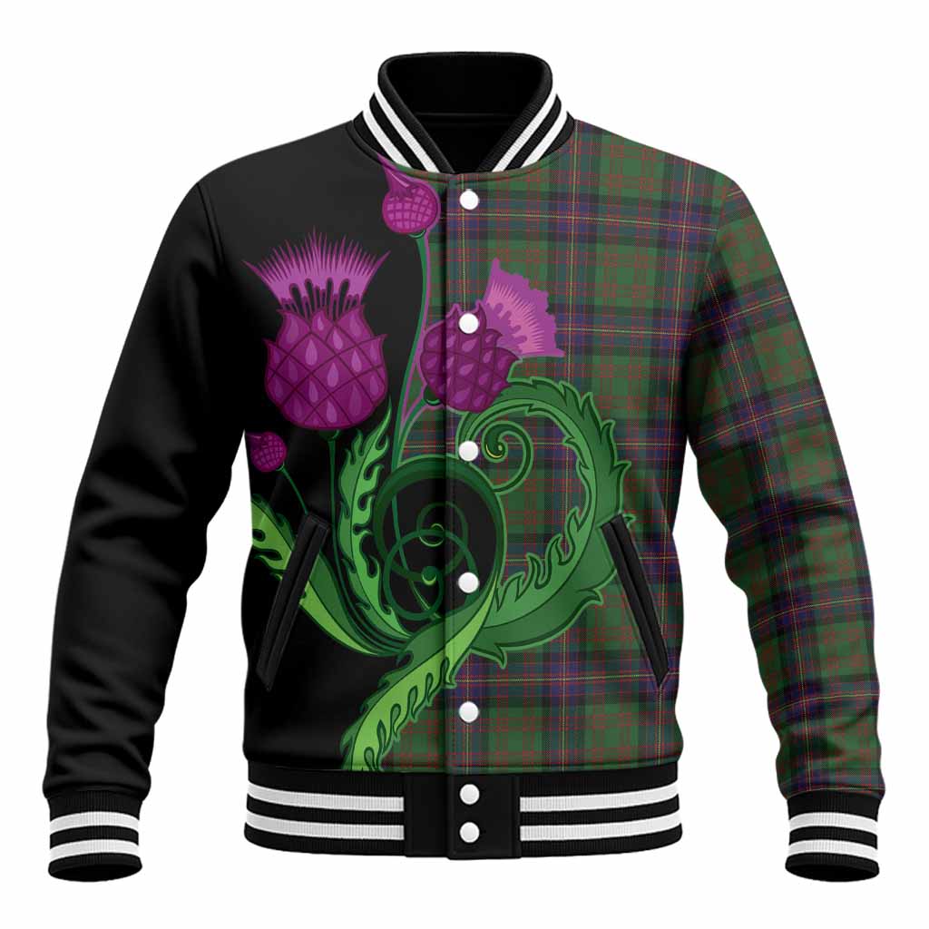 Cochrane Tartan Baseball Jacket Traditional Scottish Thistle