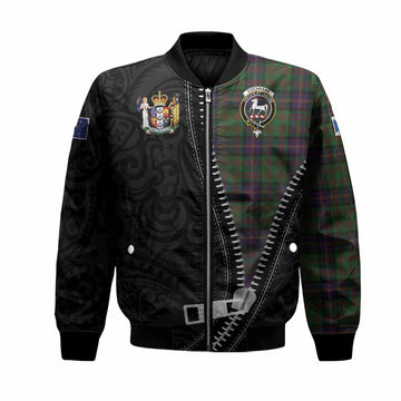 Cochrane Tartan Bomber Jacket New Zealand Pattern Unique Zipper Stylized
