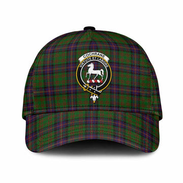 Cochrane Tartan Classic Cap with Family Crest