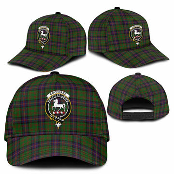 Cochrane Tartan Classic Cap with Family Crest