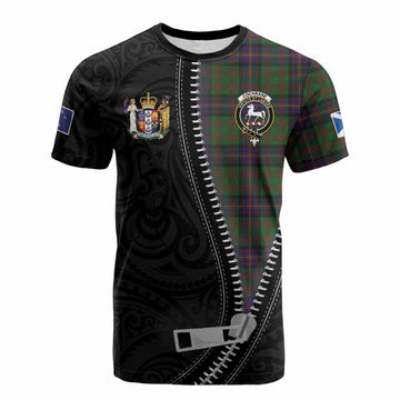 Cochrane Tartan Cotton T-shirt New Zealand Pattern Unique Zipper Stylized