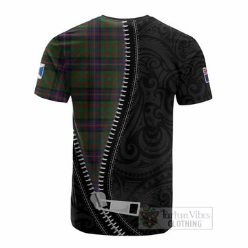 Cochrane Tartan Cotton T-shirt New Zealand Pattern Unique Zipper Stylized