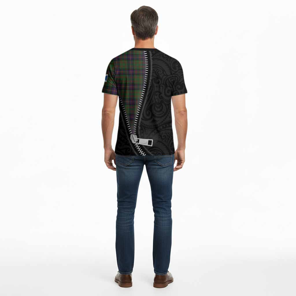Cochrane Tartan Cotton T-shirt New Zealand Pattern Unique Zipper Stylized