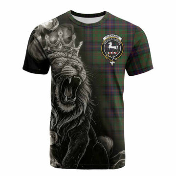 Cochrane Tartan Cotton T-shirt Roaring Lion Heritage