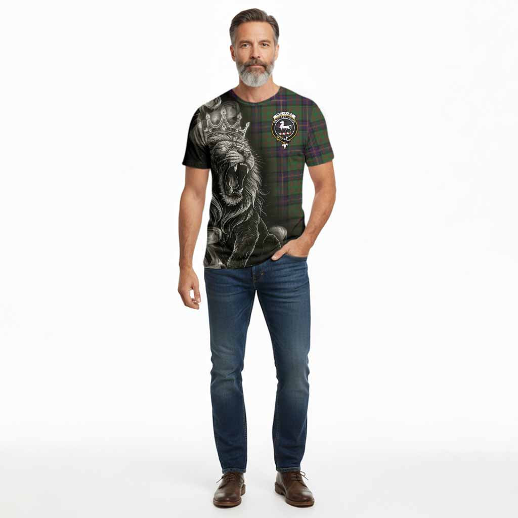 Cochrane Tartan Cotton T-shirt Roaring Lion Heritage