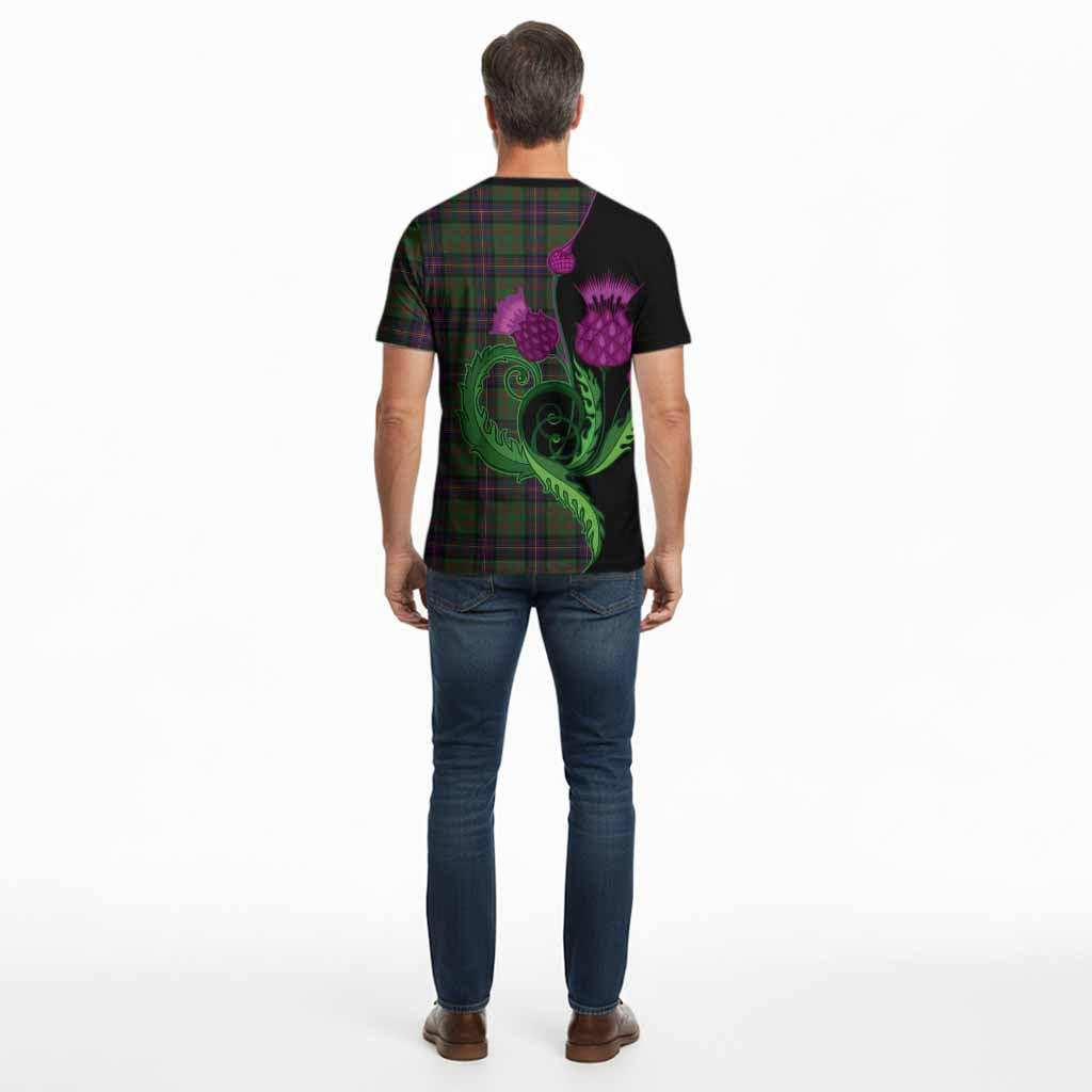 Cochrane Tartan Cotton T-shirt Traditional Scottish Thistle