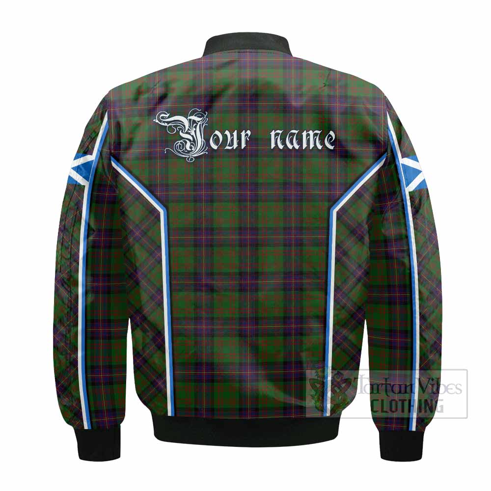 Cochrane Tartan Crest Bomber Jacket Scotland Coat of Arm Flag Style - Tartan Vibes Clothing