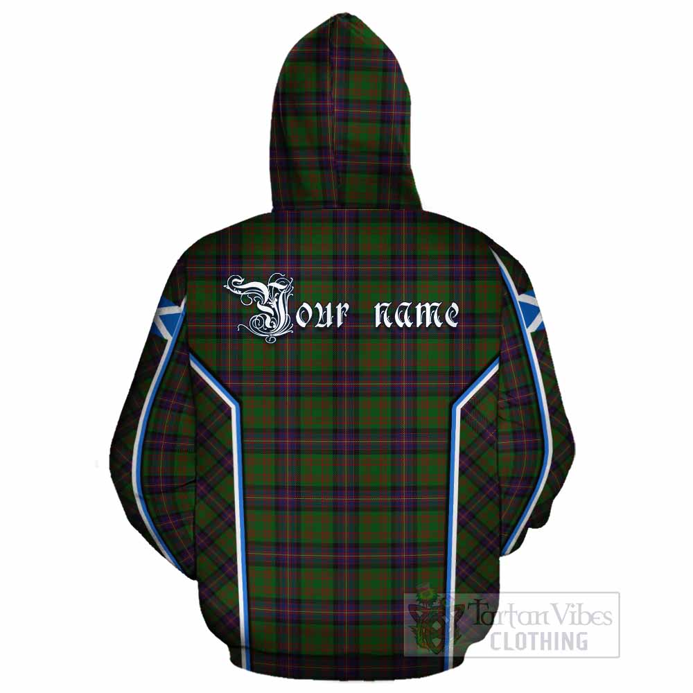 Cochrane Tartan Crest Cotton Hoodie Scotland Coat of Arm Flag Style - Tartan Vibes Clothing