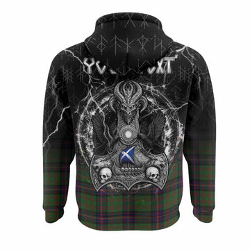 Cochrane Tartan Crest Hoodie Celtic Odin's Raven Legacy